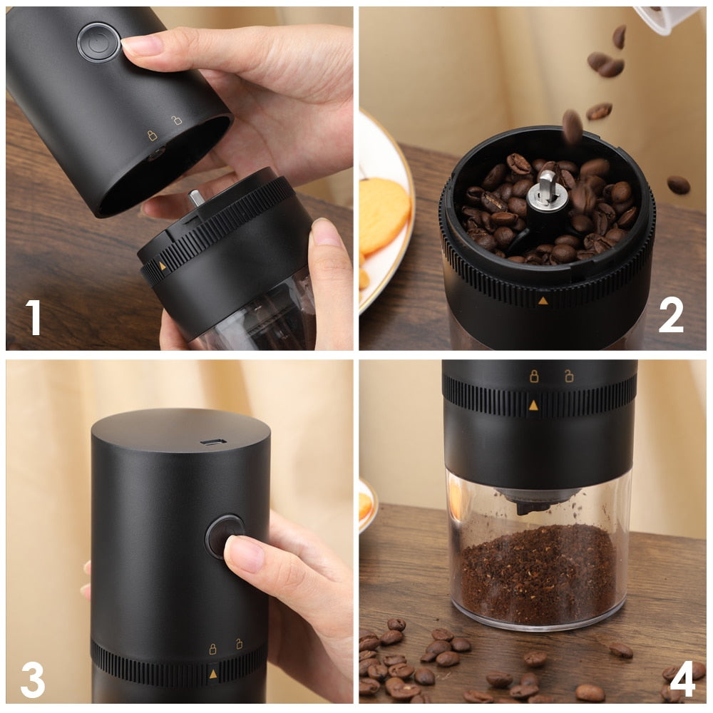 Rechargeable Electric Coffee Grinder - Fourmile Coffee