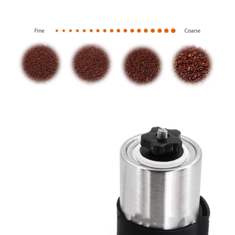 Hand Held Manual Coffee Bean Grinder - Fourmile Coffee