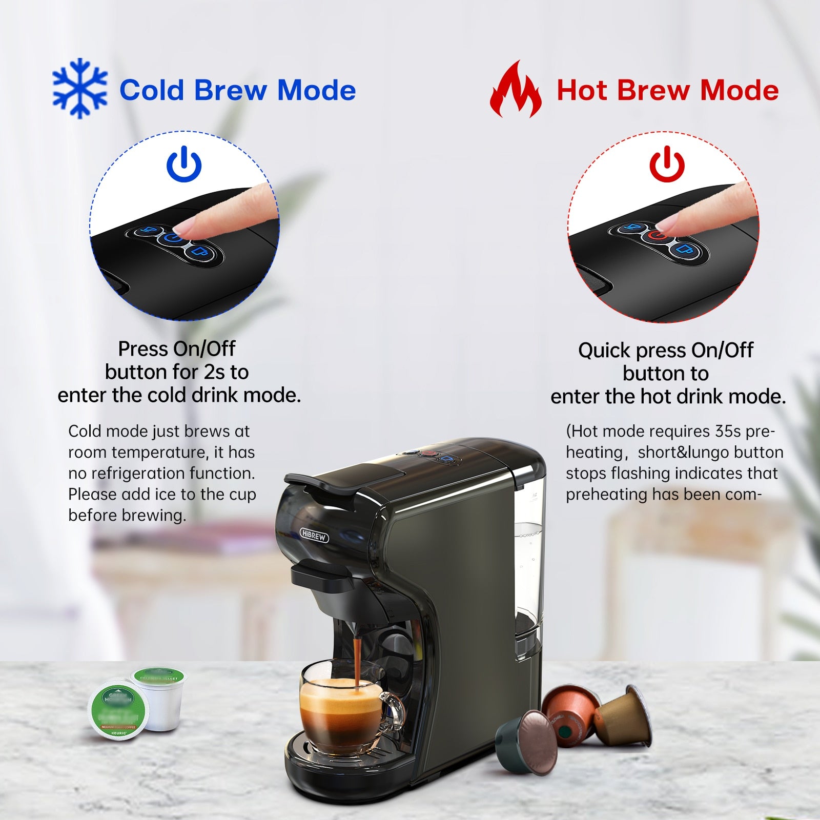 Universal Capsule Coffee Machine - Fourmile Coffee