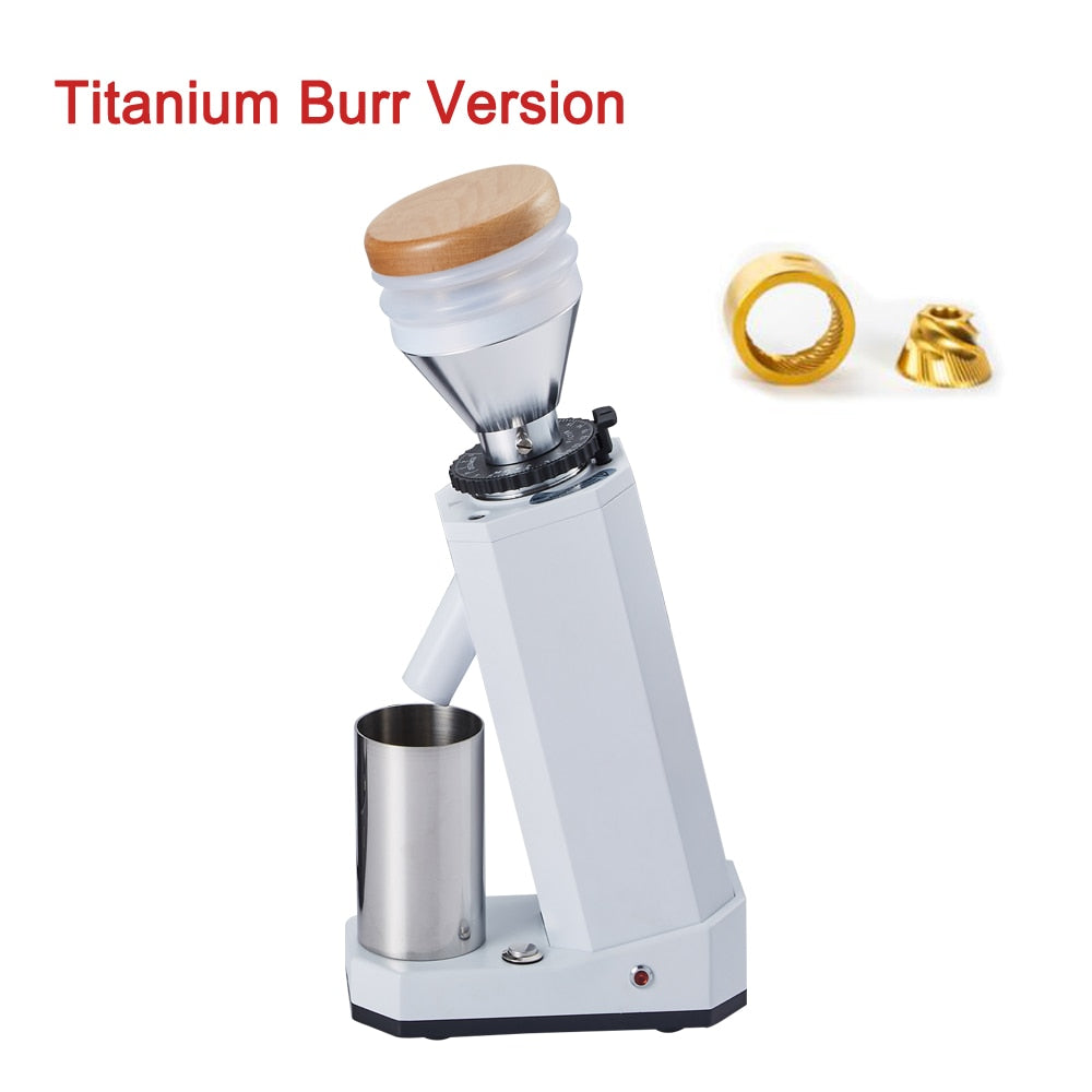 Titanium Burr Electric Coffee Grinder - Fourmile Coffee
