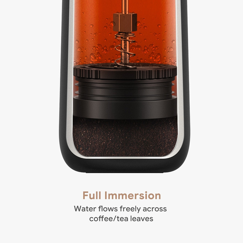 2 In 1 Portable Travel French Press Coffee Maker - Fourmile Coffee