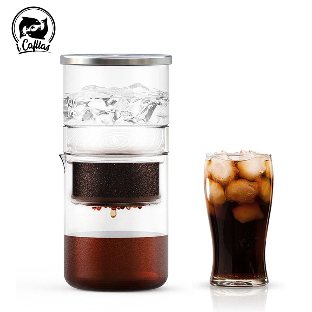 2 In 1 Portable Travel French Press Coffee Maker - Fourmile Coffee