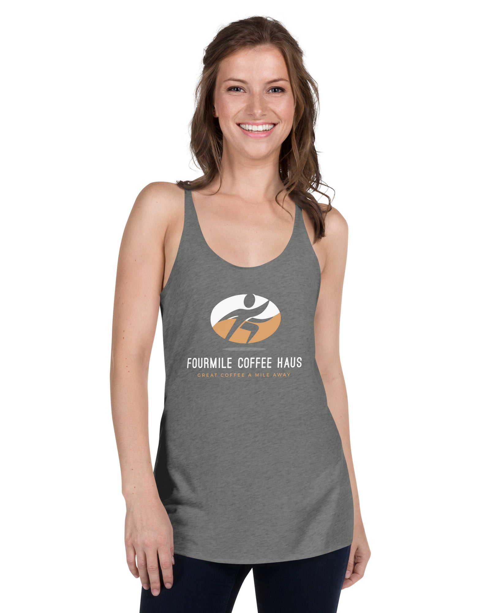 Fourmile Coffee Haus Women's Racerback Tank - Fourmile Coffee