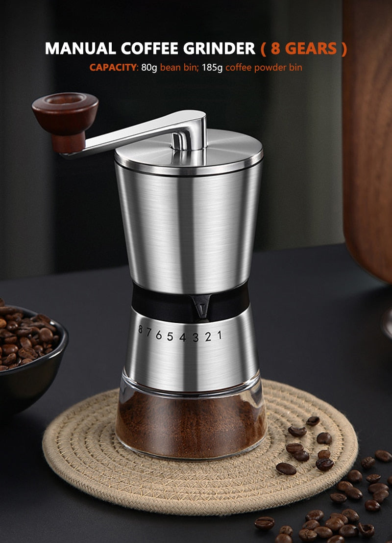 High End Portable Manual Coffee Grinder - Fourmile Coffee