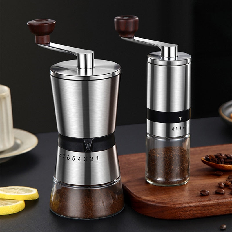 High End Portable Manual Coffee Grinder - Fourmile Coffee