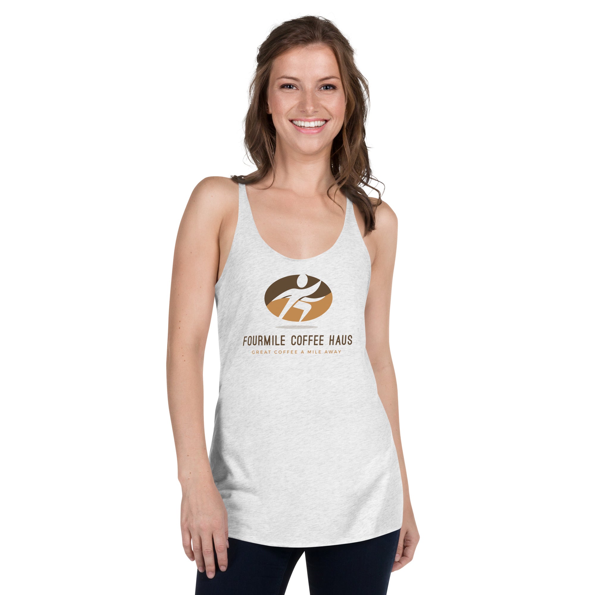 Fourmile Coffee Haus Women's Racerback Tank - Fourmile Coffee